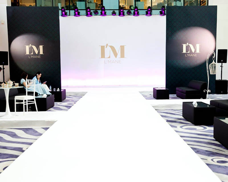 L’Mane launch fashion show