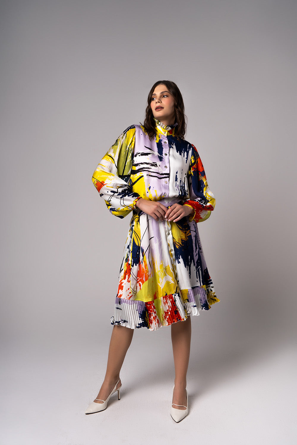 The Abstract Symphony Dress