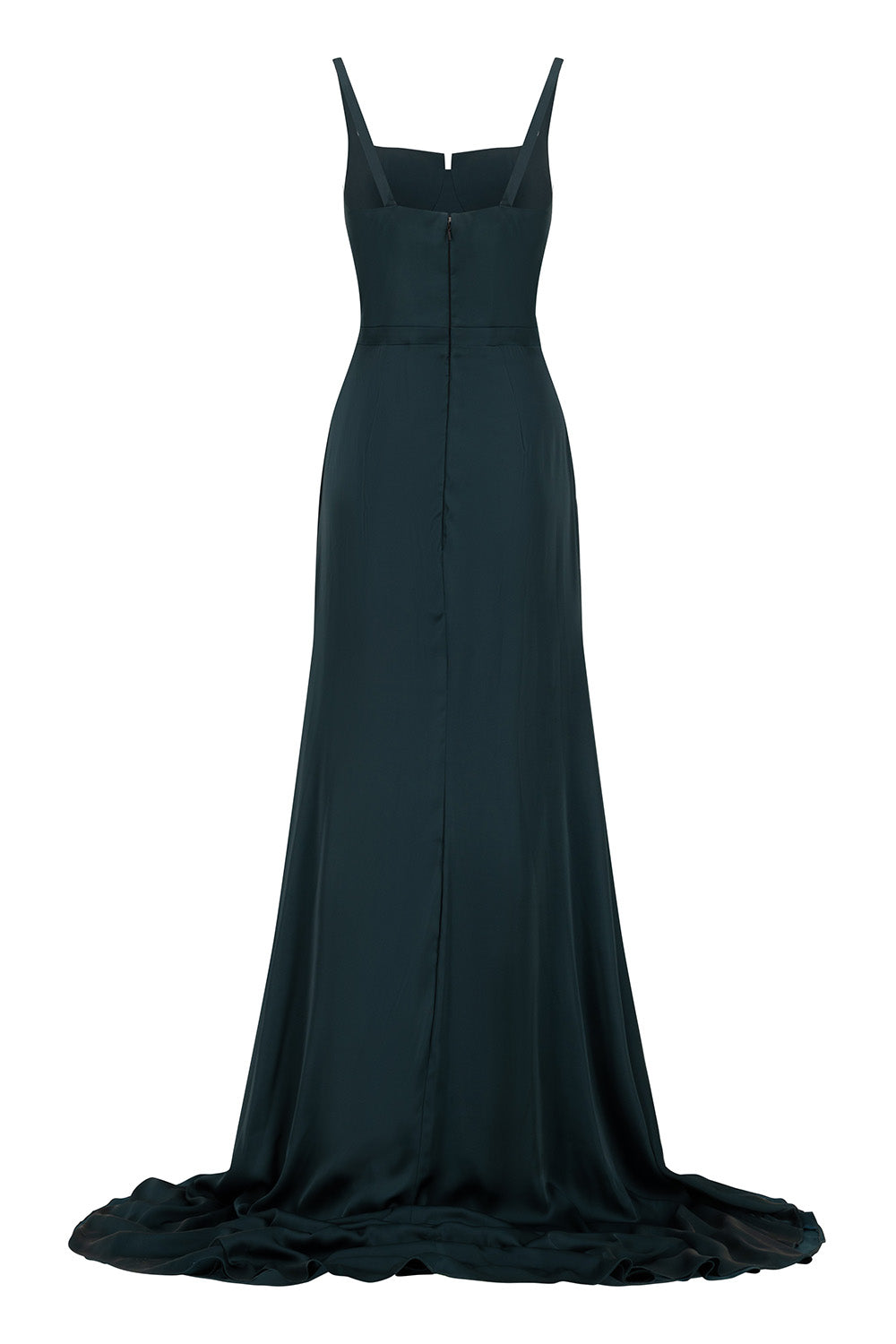 Emerald Grace Evening Gown