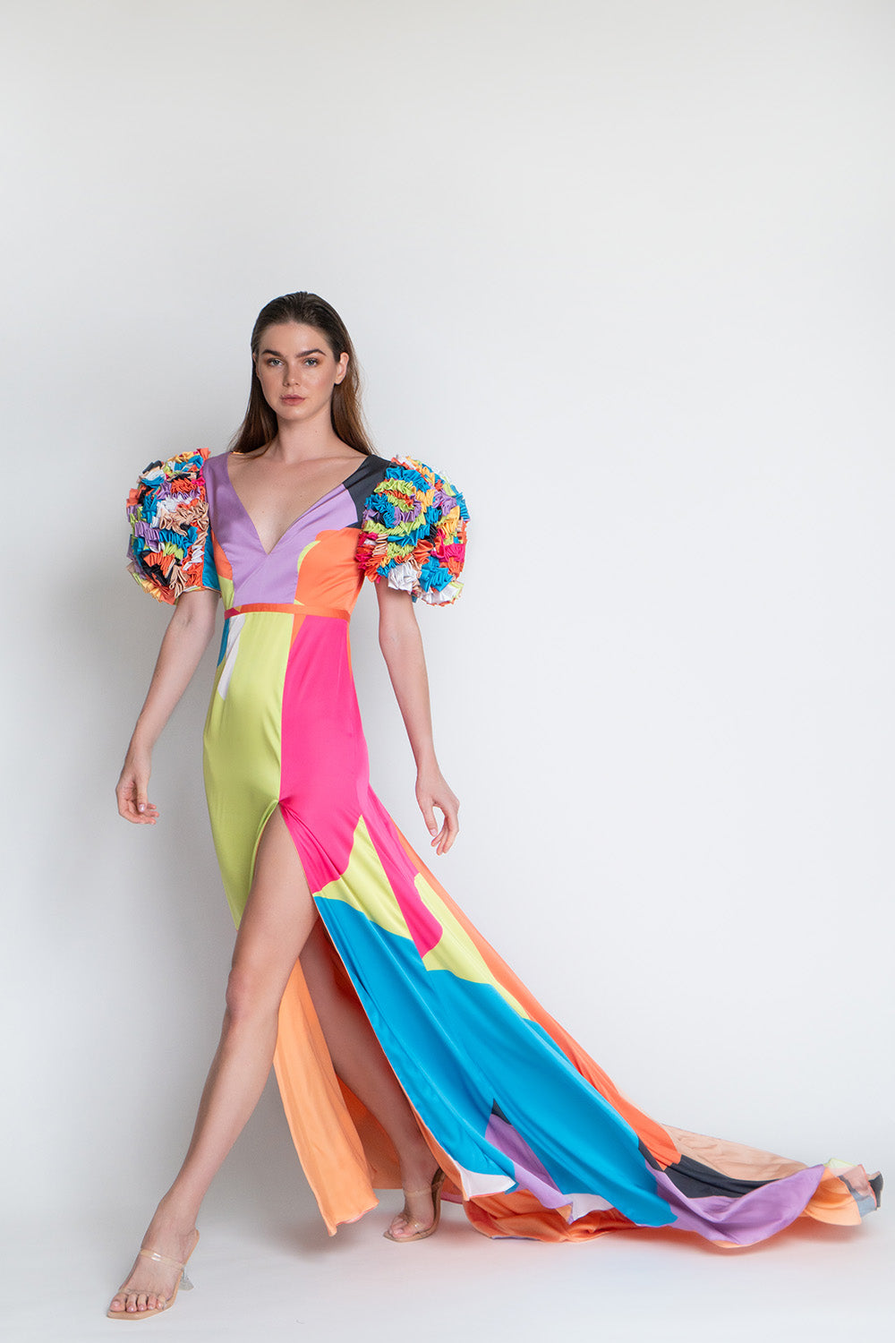 Spectrum Bloom Gown