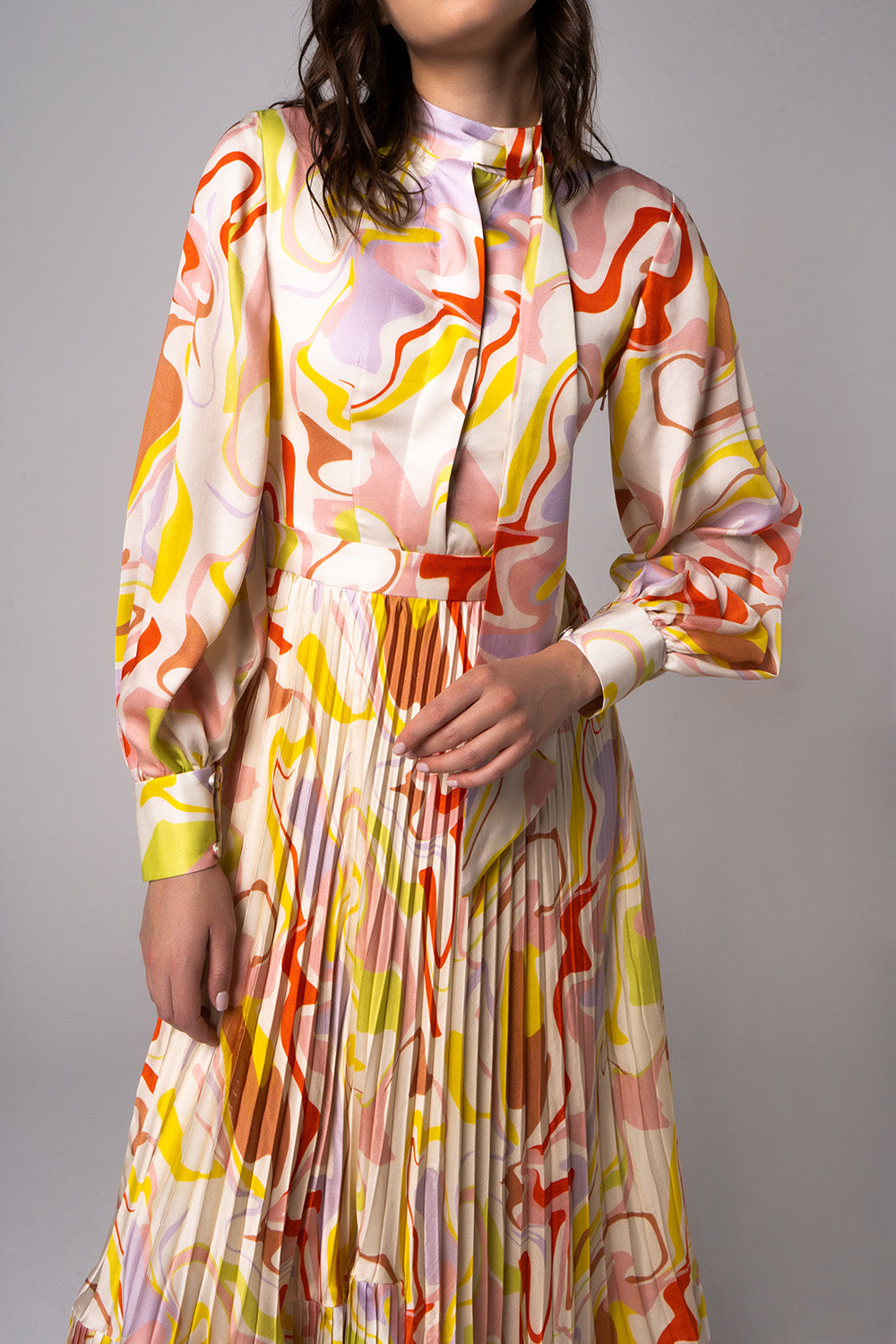 The Abstract Flow Dress